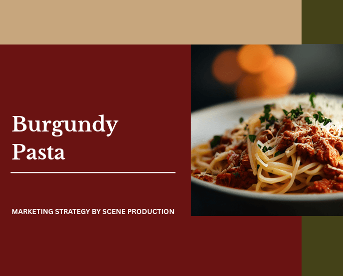 Burgundy Pasta marketing strategy cover